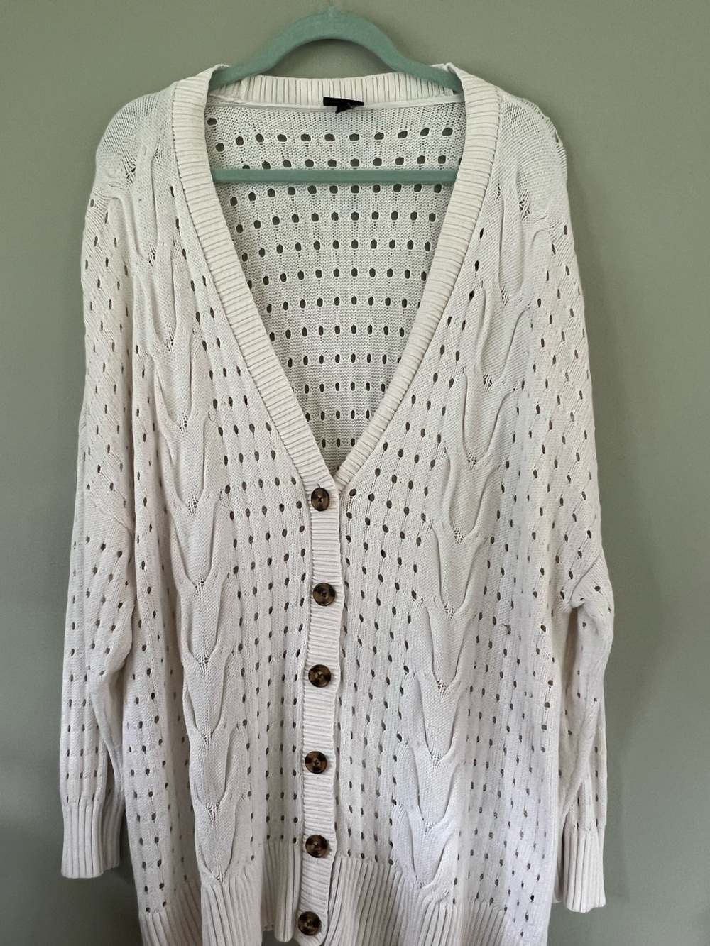 Torid V Neck Button Up Cardigan Sweater